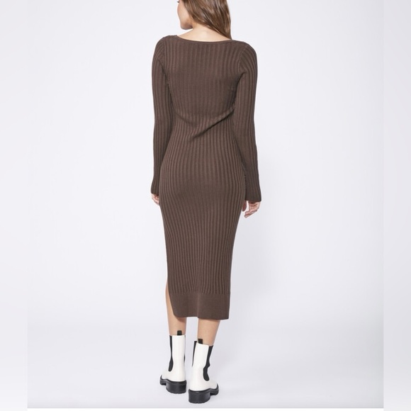 Paige‎ Benita Dress - Brown Taupe - Picture 3 of 5